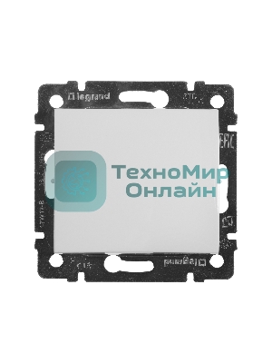 Выключатель Legrand 774401 Valena одноклавишный 10А белый