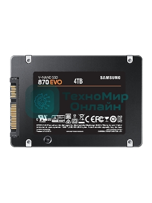 Накопитель SSD Samsung 4Tb 870 EVO, V-NAND, 2.5