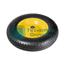 Колесо Palisad пневматическое 4.80/4.00-8 d380мм внутр.диам.20мм длина оси 90мм