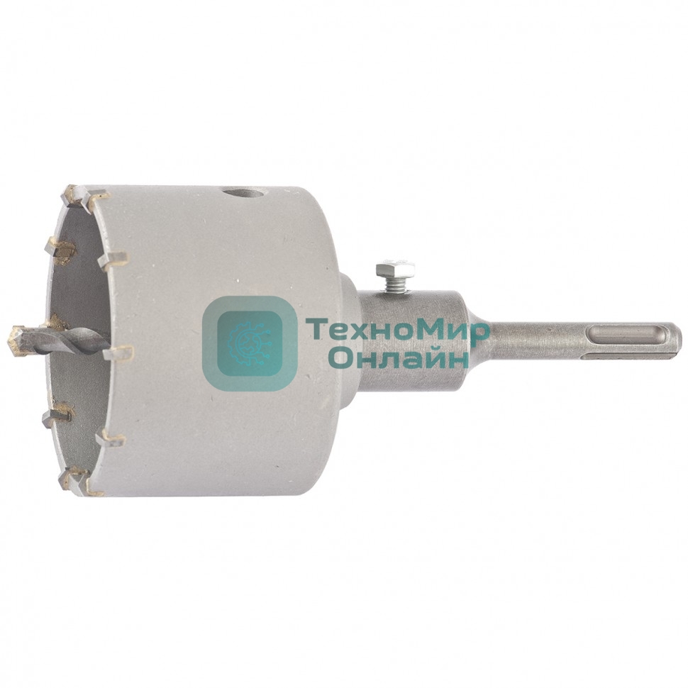 Коронка по бетону в сборе Сибртех, М22 х 80 мм, SDS PLUS