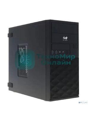 Компьютерный корпус Mini Tower InWin EFS052 Black 600W PM-600ATX U3*2 +A(HD)+ front fan holder+ Screwless mATX