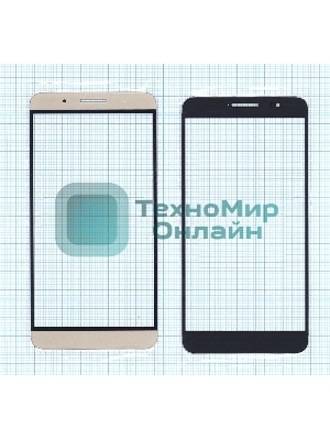 Стекло для Huawei ShotX/Honor 7i золотое