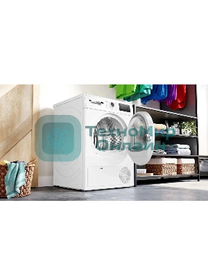 Сушильная машина Bosch WTN86211ME белый, 8 кг, сушка - конденсационная, программ - 13, 59.8 x 84.2 x 61.3 см