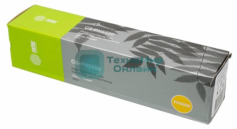 Картридж лазерный Cactus CS-PH5550 (106R01294) черный (35000 стр.) для Xerox Phaser 5550