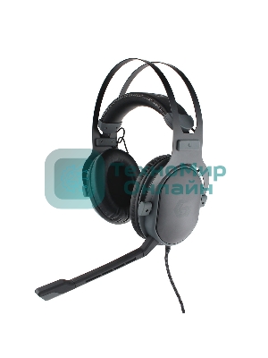 Гарнитура Gembird MHS-G700U черный, проводная, съёмный микрофон