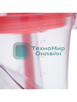 Соковыжималка Galaxy GL 0852 красный/прозрачный, цитрусовая, 50 Вт, 1000 мл, механическое