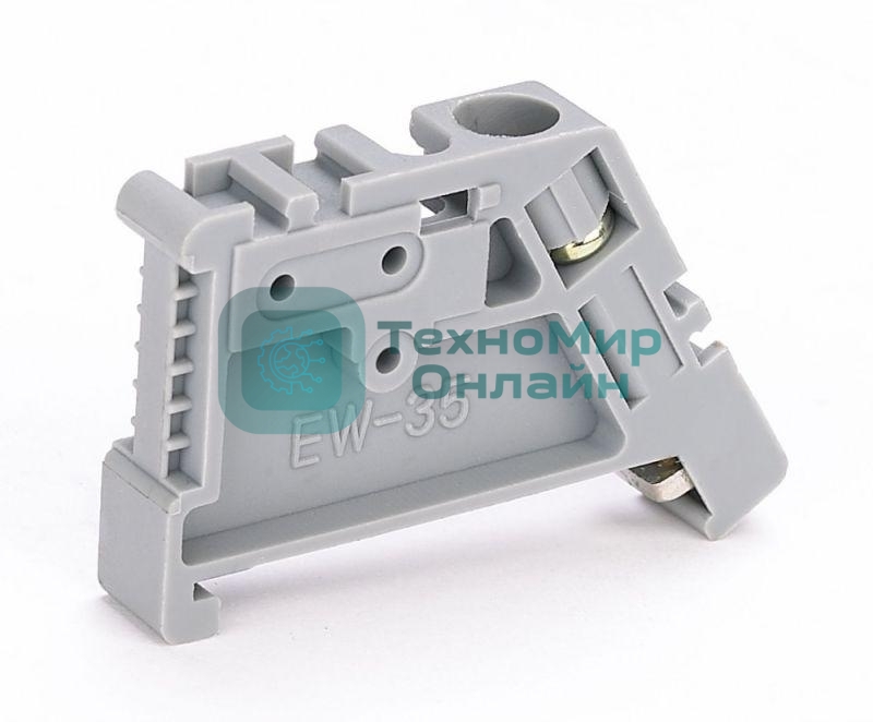 Ограничитель пластик. на DIN-рейку с 1 винтом Ф Ограничитель пластик. на DIN-рейку с 1 винтом Ф