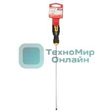 Отвертка шлицевая Rexant SL 3х200 мм, двухкомпонентная рукоятка