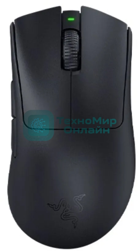 Мышь беспроводная/проводная Razer DeathAdder V3 Pro черный, 30000 dpi, радиоканал, USB, кнопки - 6