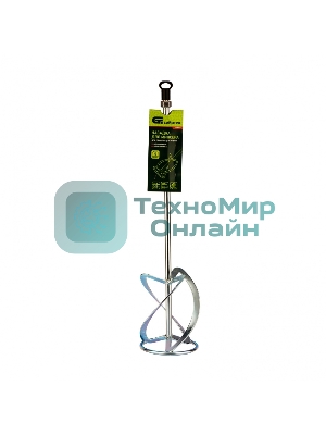 Насадка для миксера Сибртех, для тяжелых растворов,140 х 590 мм, оцинкованная,хвостовик резьба М14