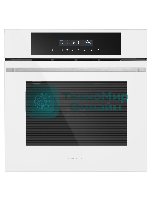 Шкаф духовой электрический Maunfeld AEOD60103W, 60л, дверца с 3 стеклами, белый