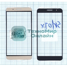 Стекло для Huawei ShotX/Honor 7i золотое