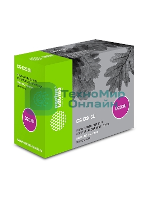Картридж лазерный Cactus CS-D203U черный (15000 стр.) для Samsung ProXpress M4020/M4070