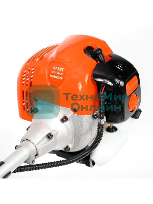 Триммер бензиновый Patriot PT 553 (1+1) 1840Вт 3л.с. реж.эл.:леска/нож