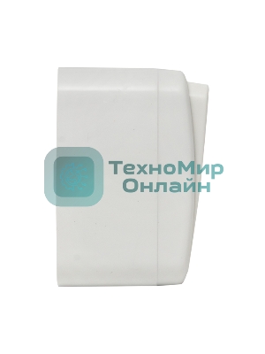 Выключатель 2-клавишный ОП 10А с индикатором белый EKF Basic Минск