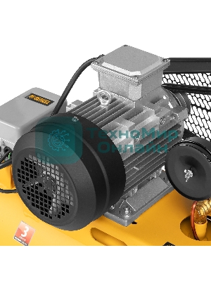 Компрессор воздушный Denzel рем. привод BCW3000-T/100, 3,0 кВт, 100 литров, 520 л/мин