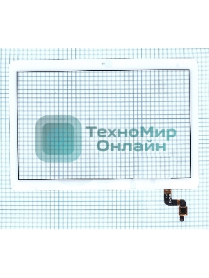 Сенсорное стекло (тачскрин) для Huawei MediaPad T3 10, белое