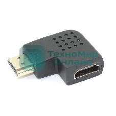 Удлинитель HDMI папа-мама угловой влево