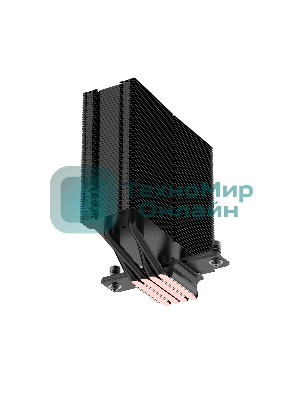 Кулер для процессора SAMA A40 (240W, 4-pin PWM, 152мм, 4x6мм, 1x120мм, 78CFM, 29dBA, 2200RPM, S: 1851/1700/1200/115X, AM5/AM4, черный)