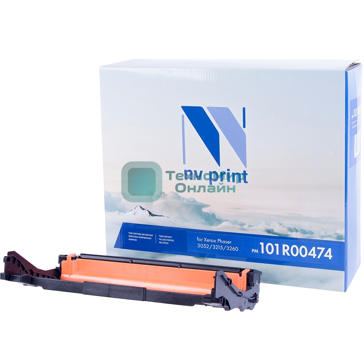 Барабан NVPrint совместимый Xerox 101R00474 DU для Phaser 3052/3260/WorkCentre 3215/3225 (10000k)