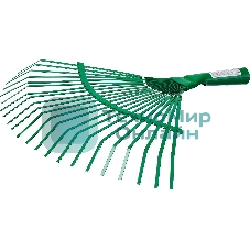 Грабли веерные без черенка, РОСТОК 39621, пластинчатые, 385x450 мм