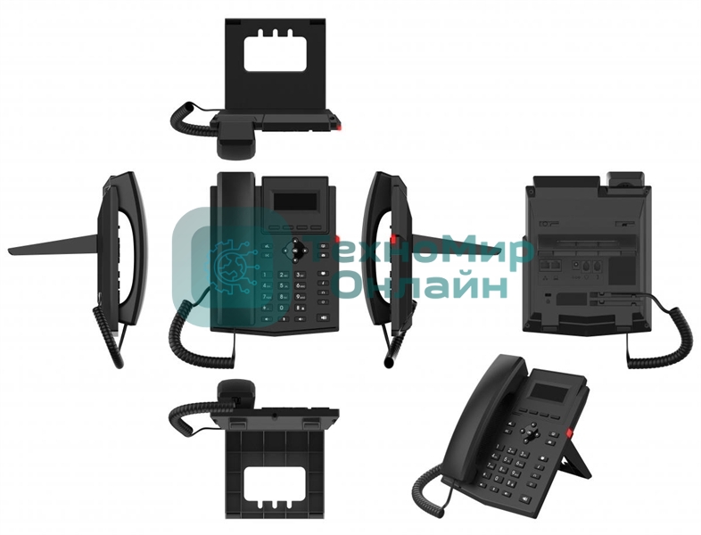 Телефон IP Fanvil X301G черный