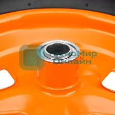 Колесо пневматическое Palisad 4.80/4.00-8, D 380 мм, подш. внут. диам. 20 мм, длина оси 90 мм