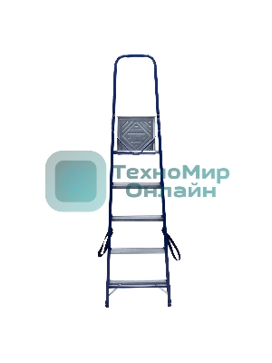 Стремянка Сибртех 5 ступеней, стальная