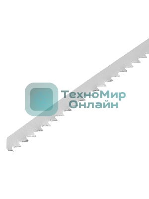 Полотна для электролобзика Matrix по дереву, 3 шт., 90 х 4мм, HCS, EU- хвостовик