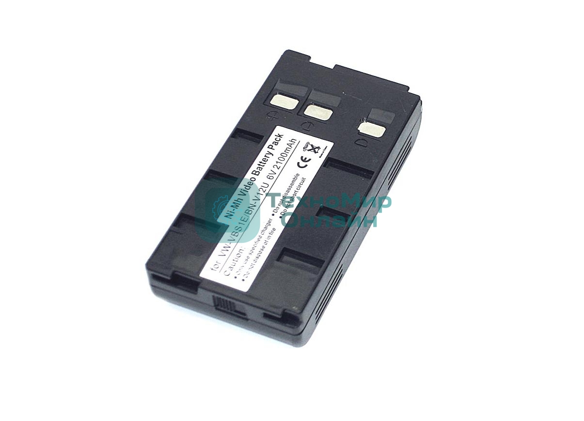 Аккумуляторная батарея для видеокамеры JVC GR-1U (VW-VBS1E) 6V 2100mAh Ni-Mh