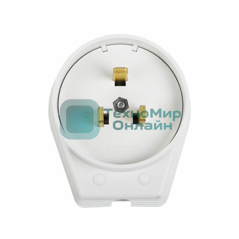 Вилка ВШ Rexant для электрической плиты 40А 250В 2Р+РЕ