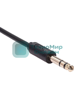 Кабель-адаптер 3.5ST(M)/6.35 ST(M), 3м, Telecom PRO TAV6165-3M