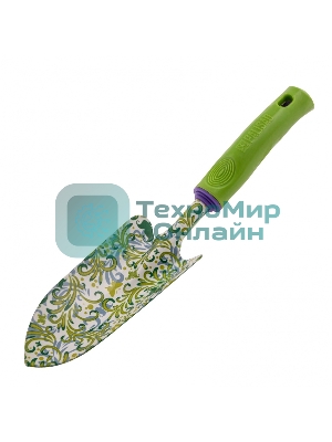 Совок посадочный широкий Palisad 80х330 мм, стальной, пластиковая рукоятка