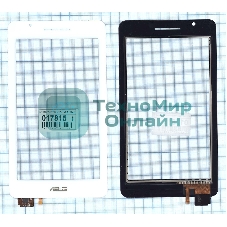 Сенсорное стекло (тачскрин) для Asus Fonepad 7 FE171/FE171CG белое