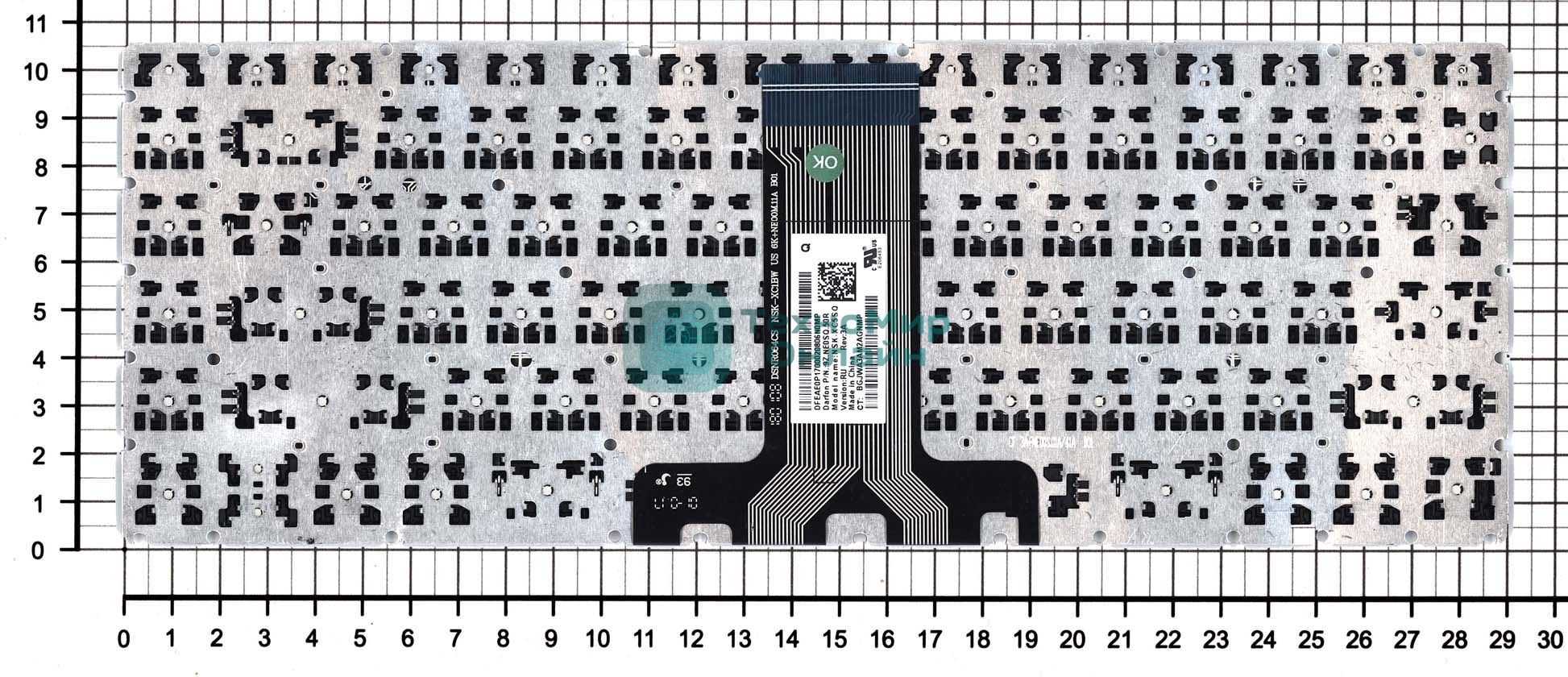 Клавиатура для ноутбука HP 240 G6 245 G6 246 G6 черная