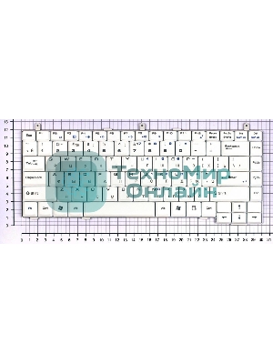 Клавиатура для ноутбука MSI S420 S425 S430 S450, белый