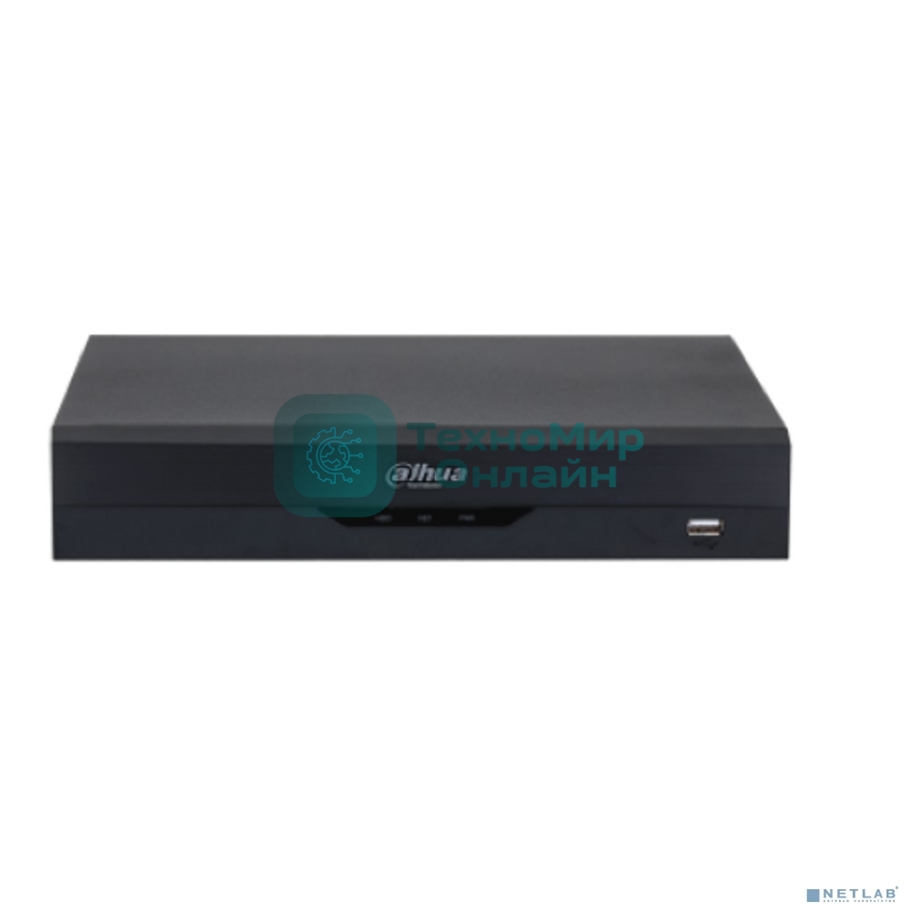 HDCVI-видеорегистратор Dahua DH-XVR5116HS-I3/T 16-канальный с FR HDCVI, AHD, TVI, IP, CVBS IP-каналы: до 24 каналов, до 6Мп; : 1 SATA III до 16Тбайт; видеоаналитика 1 HDMI, 1 VGA; сеть: 1 RJ45 1000М