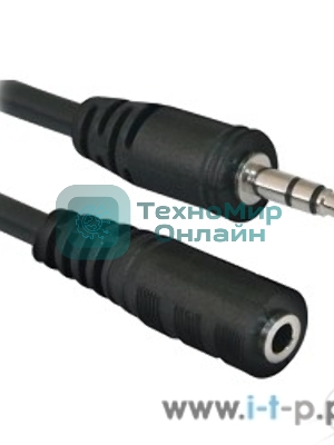 Аудио-кабель Defender Jack02-05 Jack M- Jack F, 1.5 м