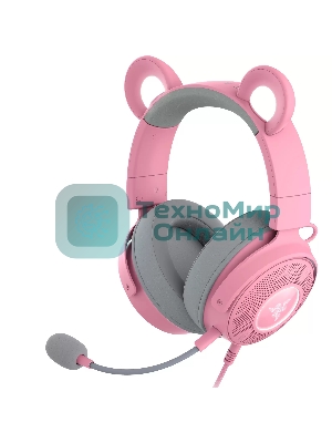 Гарнитура проводная Razer Kraken Kitty V2 Pro quartz (USB) (RZ04-04510200-R3M1)