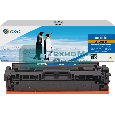 Картридж лазерный G&G GG-C045HY 045H желтый (2200 стр.) для Canon imageCLASS MF634Cdw/MF632Cdw/LBP612Cdw/i-Sensys LBP611Cn/LBP613Cdw/MF631Cn/MF633Cdw/MF635Cx