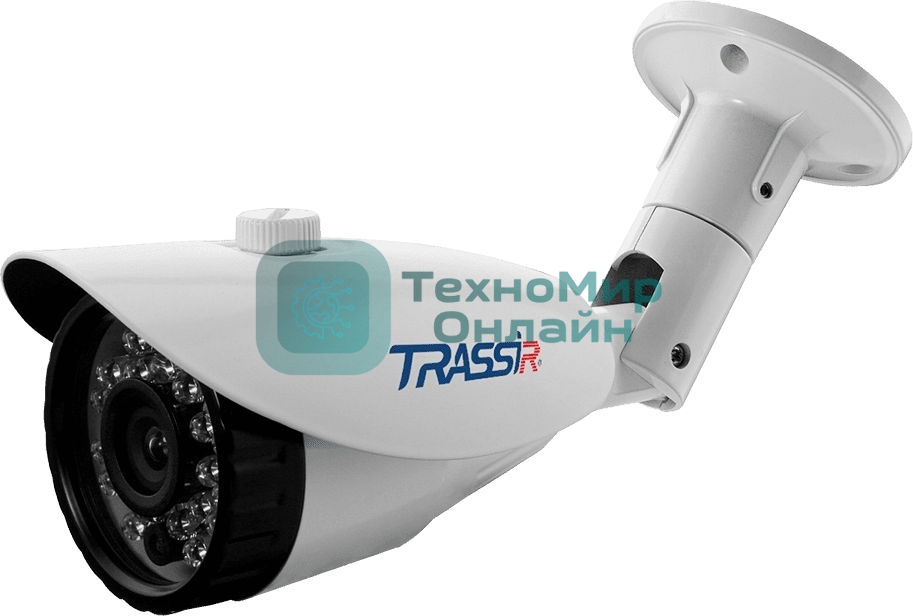 Камера видеонаблюдения IP Trassir TR-D4B5-noPoE v2 3.6-3.6мм корп.:белый