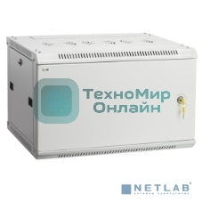 Шкаф LINEA ITK LWR3-06U66-MF W 6U 600x600 мм дверь металл, RAL7035