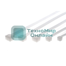 Стяжка пластиковая Lanmaster TWT-CV-100 100x2.5 мм (упак: 100 шт) нейлон внутри помещений