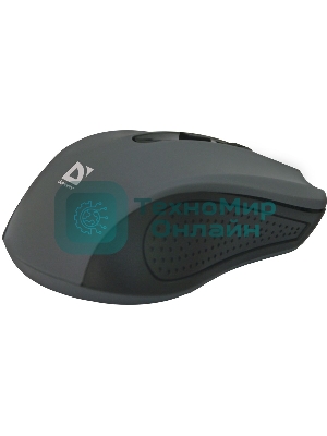 Мышь беспроводная Defender Accura MM-935 серый, 1600 dpi, радиоканал, USB, кнопки - 4