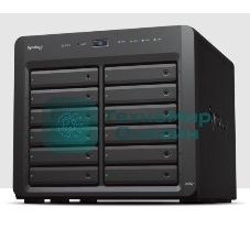 Сетевое хранилище Synology QC2.2GHz CPU/4Gb(up to 32Gb)/RAID 0,1,5,6,10/up to 12 SATA SSD/HDD (3.5