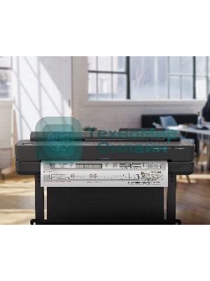 Плоттер струйный HP Designjet T630, A1, цветной, 24