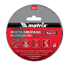 Лента клейкая Matrix противоскользящая, черная 50 мм. х 10м.