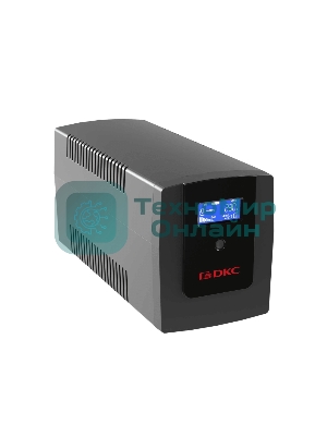 Источник бесперебойного питания ИБП Info LCD 1500В.А Schuko (3) USB + RJ45 DKC INFOLCD1500S