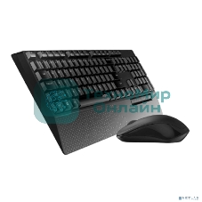Комплект клавиатура+мышь Rapoo X1960 беспроводной, USB, 1000 DPI, чёрный
