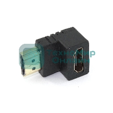 Удлинитель HDMI папа-мама угловой вниз